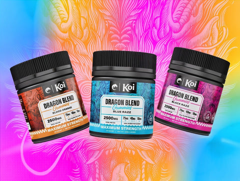 KOI Dragon Blend Gummies