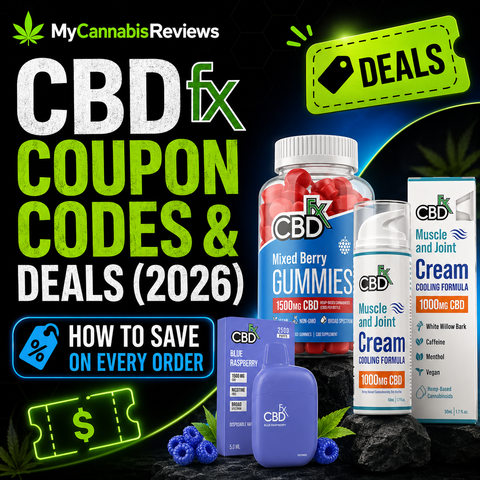 CBDfx Coupon Codes & Deals (2026): How to Save on Every Order