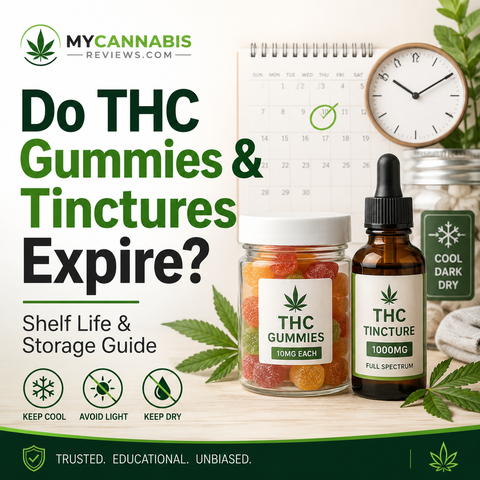 Do THC Gummies & Tinctures Expire? Shelf Life and Storage Guide