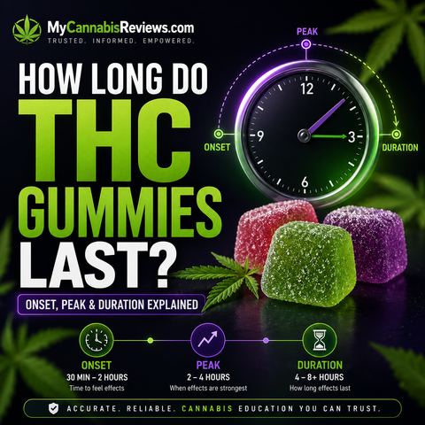 How Long Do THC Gummies Last Onset, Peak and Duration Explained