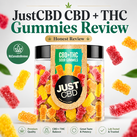 JustCBD CBD + THC Gummies Review: Potency, Effects & Buyer Guide