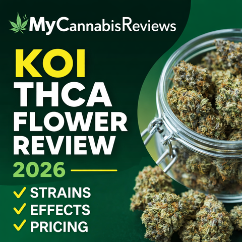 Koi THCA Flower Review (2026): Full Guide to Tiers, Strains, Effects, Pricing, & Legality