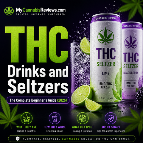 THC Drinks and Seltzers: The Complete Beginner's Guide (2026)