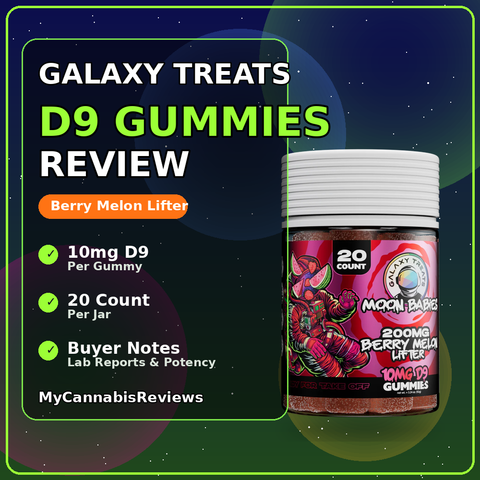 Galaxy Treats Berry Melon Lifter D9 Gummies Review: Are They Worth It?