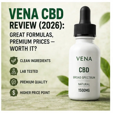 Vena CBD Review (2026): Great Formulas, Premium Prices — Worth It?