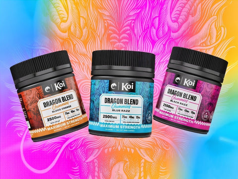 Delta 8 Gummies: Koi Dragon Blend Gummies
