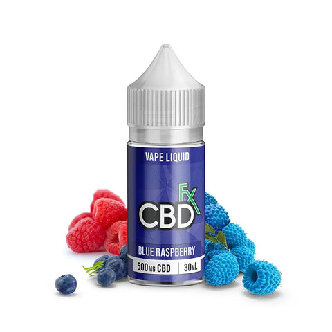 CBDfx: CBDfx Blue Raspberry CBD Vape Juice