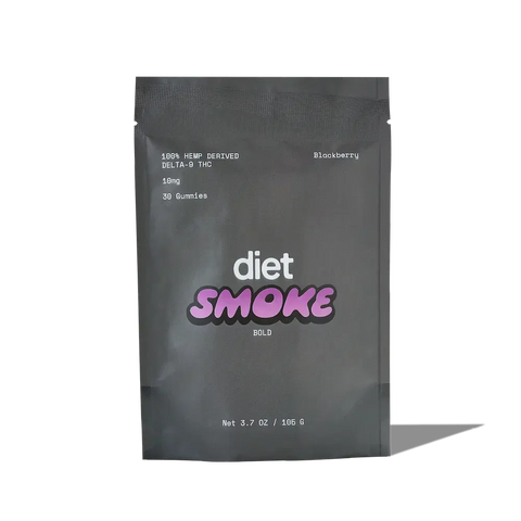 Diet Smoke Blackberry Unwind D9 Gummies 10mg 30ct