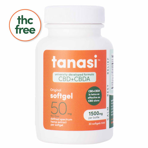 Tanasi CBD+CBDA Softgels
