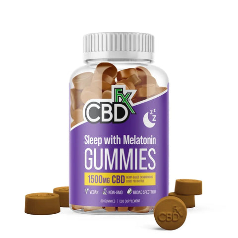 CBDfx CBD Gummies for Sleep with Melatonin